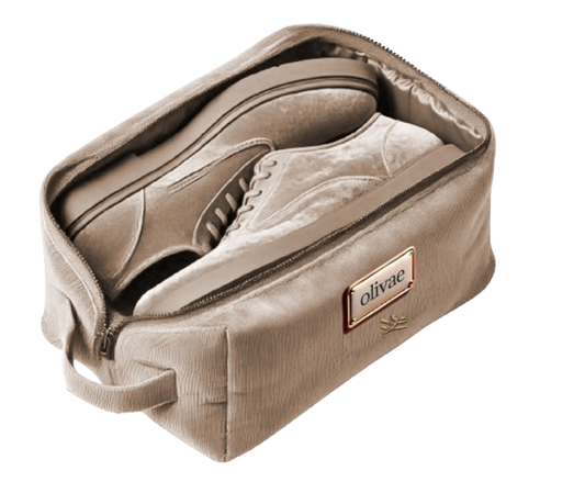 Shoe Organizer Bag - Beige